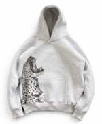 Load image into Gallery viewer, GENEROUSWRLD TIGER HOODIE (SNOWY GREY)