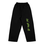 Load image into Gallery viewer, GENEROUSWRLD BLACK SWEATPANTS