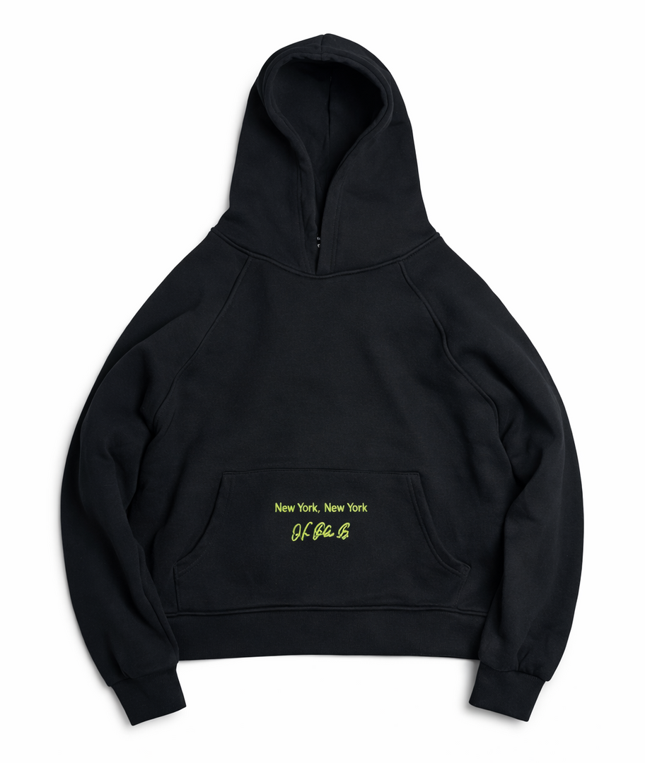 GENEROUSWRLD BLACK HOODIE
