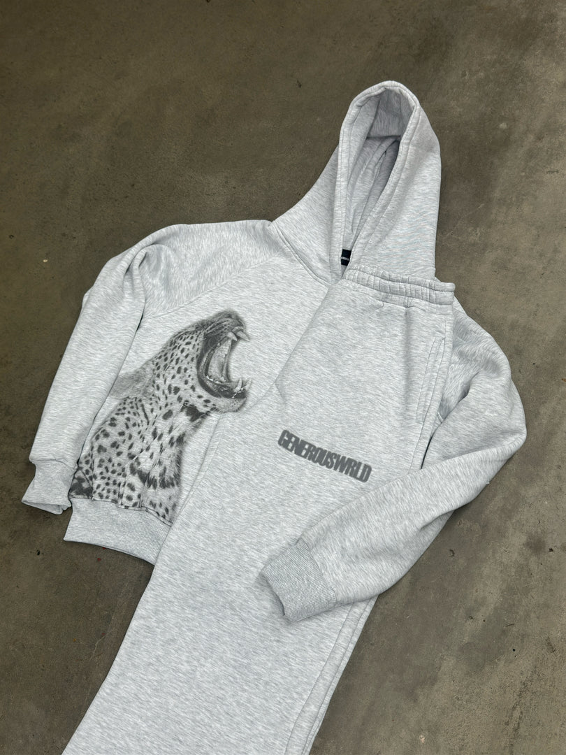 GREY GENEROUSWRLD HOODIE