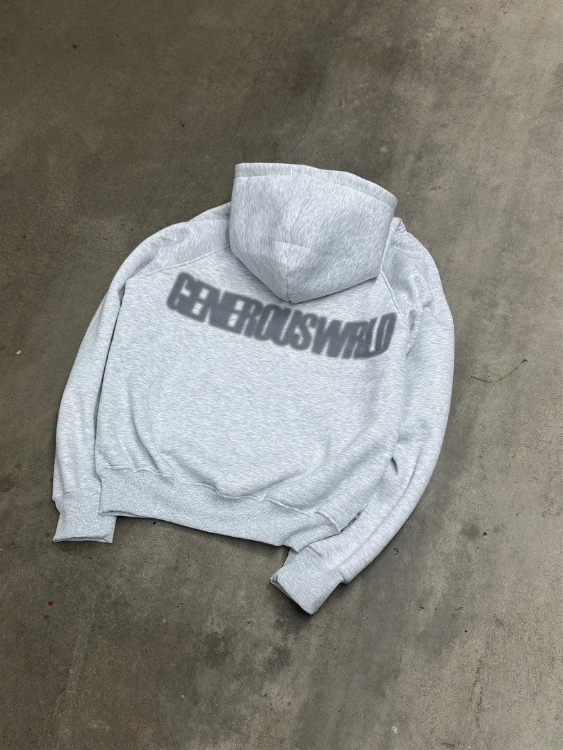 GREY GENEROUSWRLD HOODIE